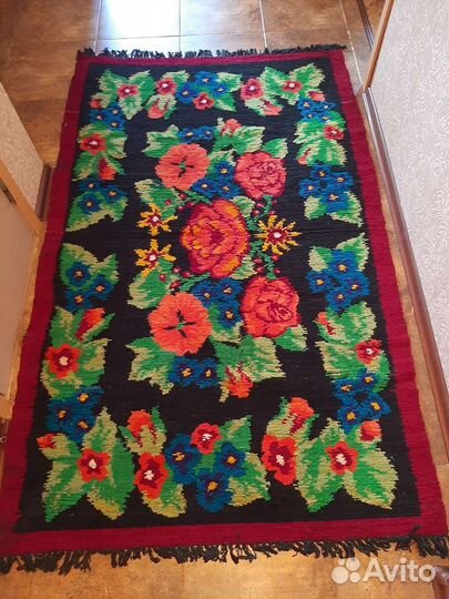 Ковёр ручной работы 1.25м 2.04м