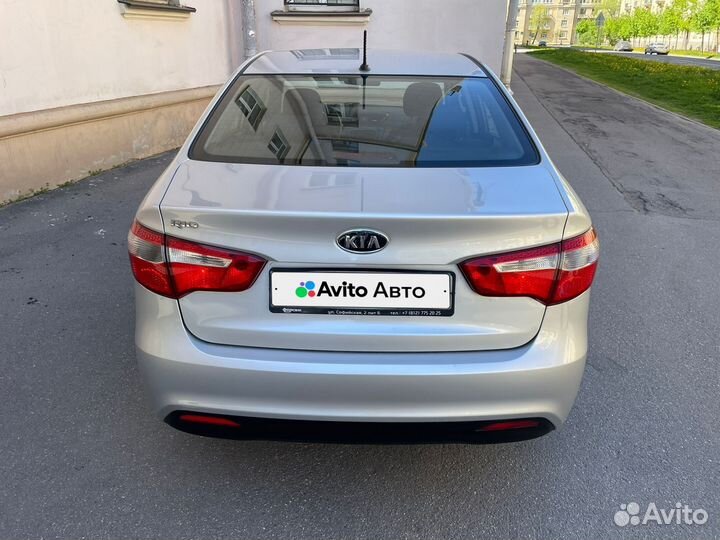 Kia Rio 1.6 AT, 2012, 181 500 км