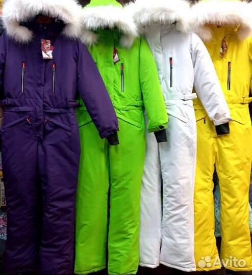 Зимний комбинезон женский