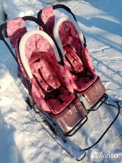 Санки для двойни