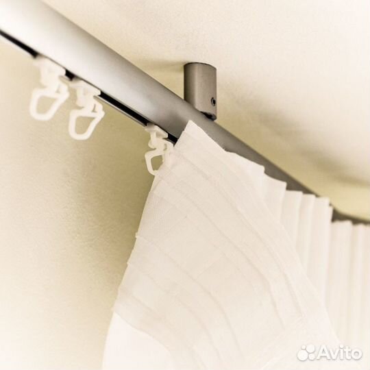 Установка карнизов для штор (гардин)