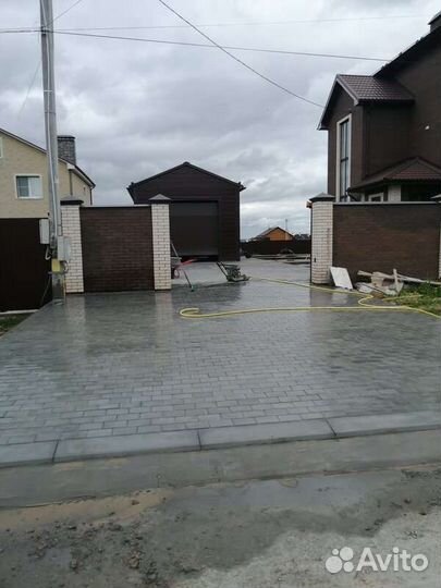 Тротуарная плитка. Укладка Под Ключ