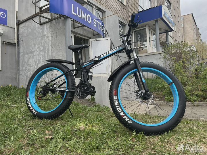 Велосипед Фетбайк двухподвесный складной.Новый
