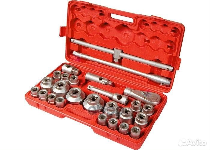 Набор торцевых головок большого размера 21-65