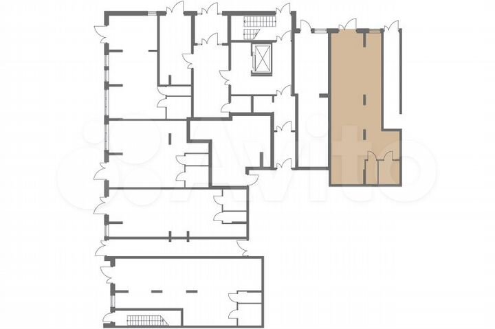 Продам торговое помещение, 75.5 м²