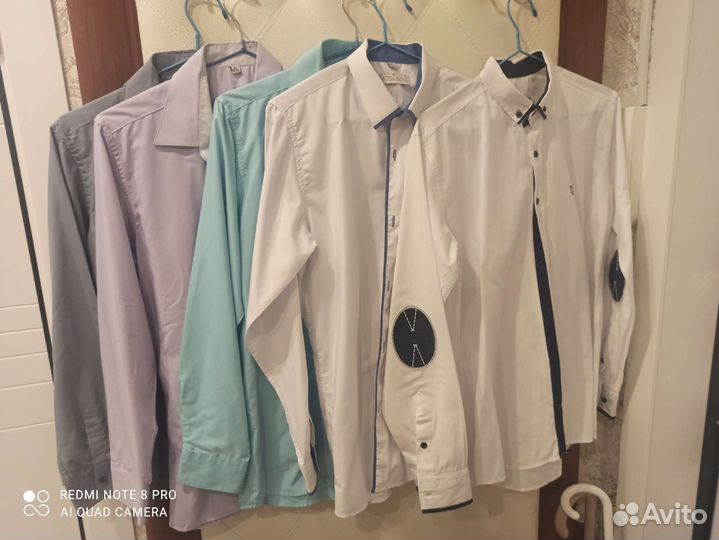 Рубашки школьные 158-164