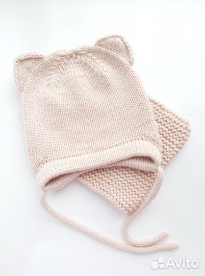 Весенний комплект (шапка, снуд)