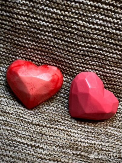 Сердце мыло ручной работы подарок