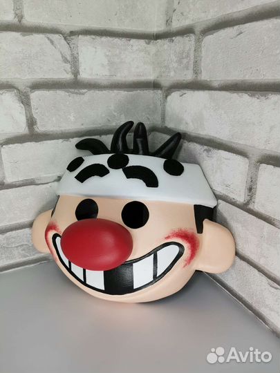 Маска Психа из м/ф Шайбу Шайбу Под заказ