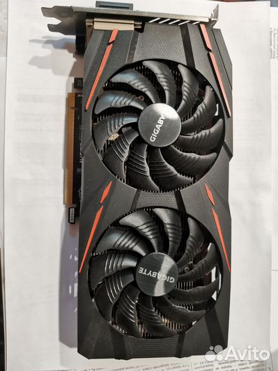 Видеокарта Gigabyte rx 480 4gb