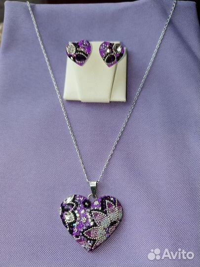 Серебряный комплект