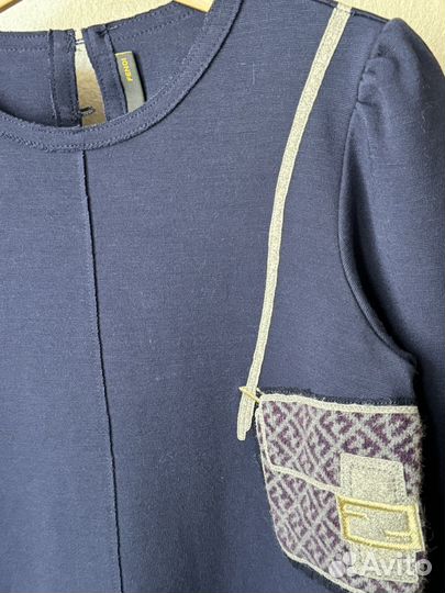 В школу Fendi платье оригинал на 8 лет