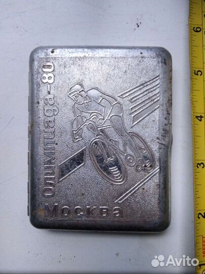 Потсигар советский олимпиада бам слава октябрю