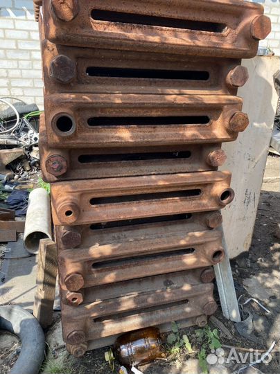 Батарея чугунная советская, новая