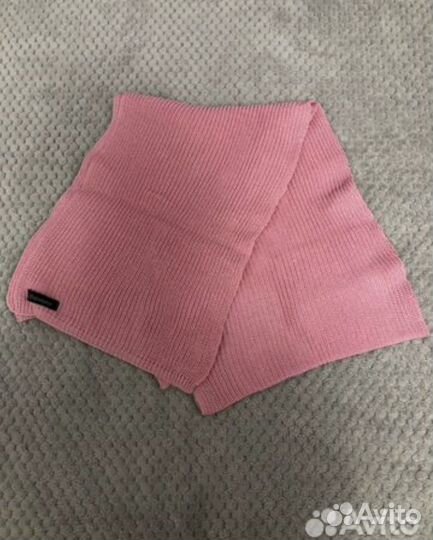 Шарф вязанный ручной работы новый