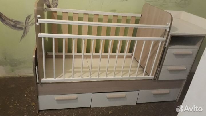 Детская кроватка трансформер