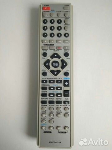 Пульт LG 6710cdak12b для домашнего кинотеатра