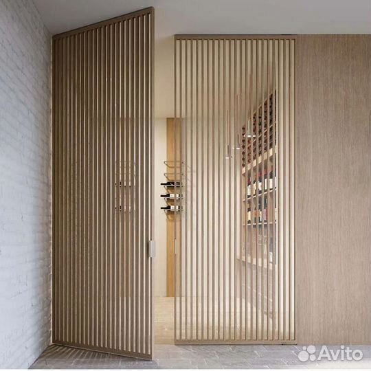 Шкаф жалюзийный реечные двери на заказ