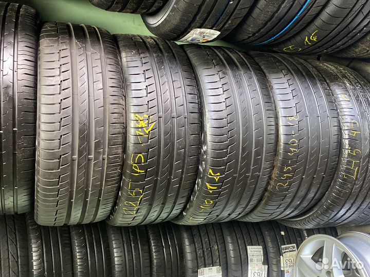 Continental PremiumContact 6 225/45 R18 и 245/40 R18