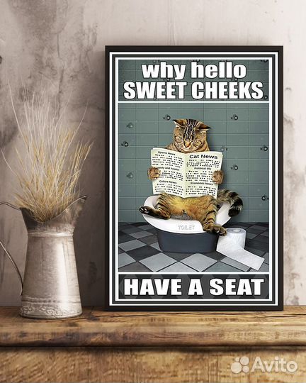 Постер #22-0754 Для ванной комнаты