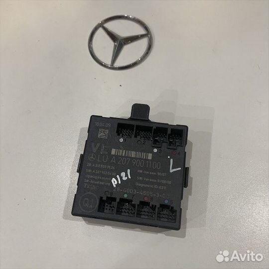 Блок упр. двери передний левый Мерседес w207