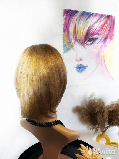 Накладка из натуральных волос 25 см