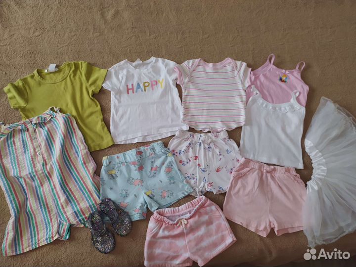 Пакет одежды для девочки 1.5-2.5 года Next George