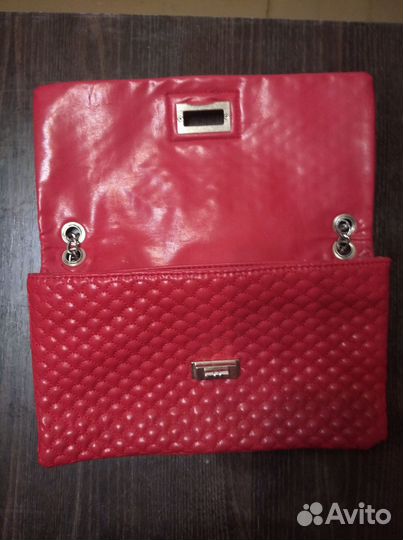 Клатч натуральная кожа