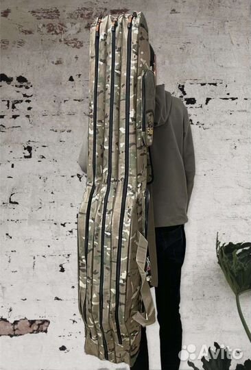 Чехол для удочек 150 см Asian fish с 3 отделениями