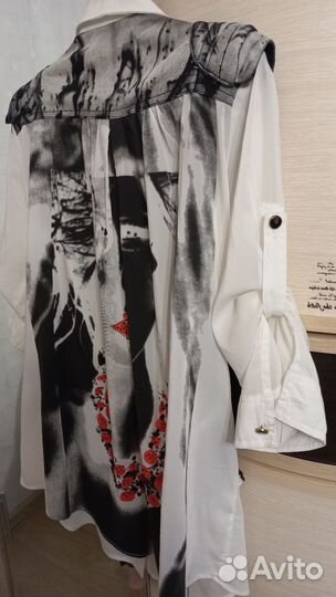 Блузка обманка 48-50