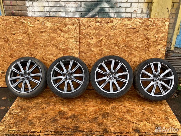 Колеса F-sport Lexus GS4 GS350 разноширокие r19