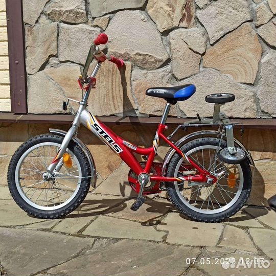 Детский велосипед stels 16