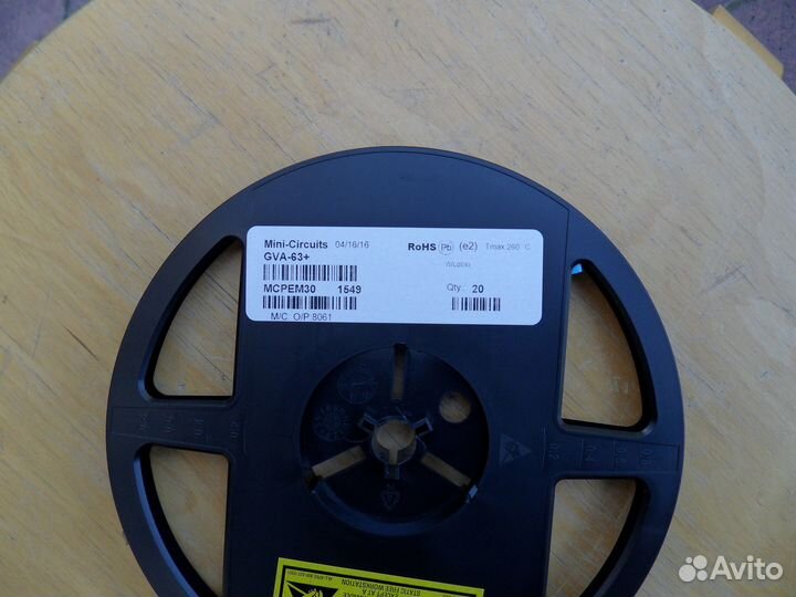 Микросхемы радиочастотных усилителей GVA-63+