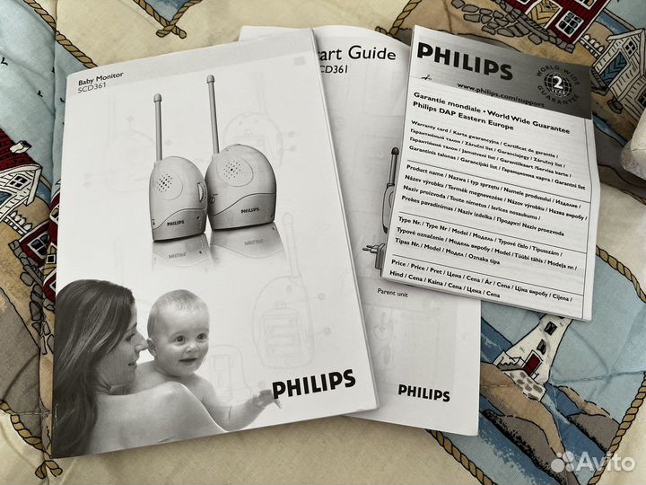 Радионяня Philips Baby monitor
