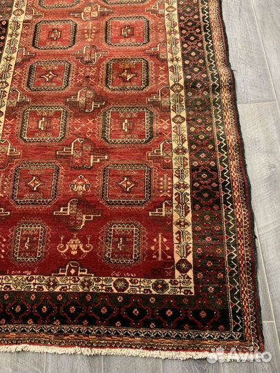 Иранский ворсовый ковер, балуччи 283х135 см