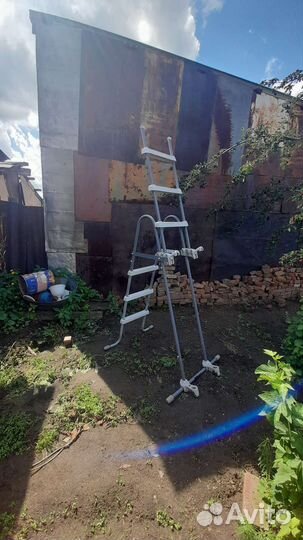 Каркасный бассейн интекс бу