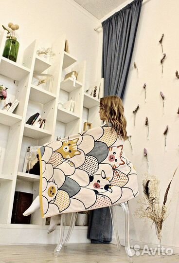 Муслиновое полотенце 70x140