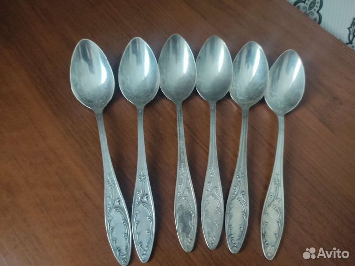 Набор столовых приборов мельхиор СССР