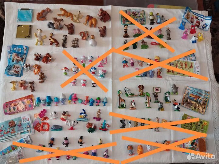 Коллекции игрушек из Иностранных мультиков
