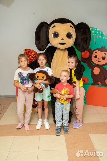 Ростовая кукла чебурашка поздравление аниматор