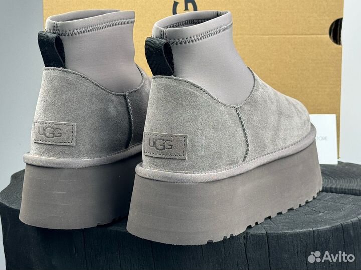 Угги UGG Dipper Mini Thundercloud серые