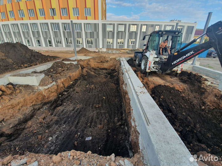 Услуги Экскаватора Погрузчика, уборка снега