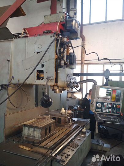 Координатно-расточный станок с чпу 2Е450аф30