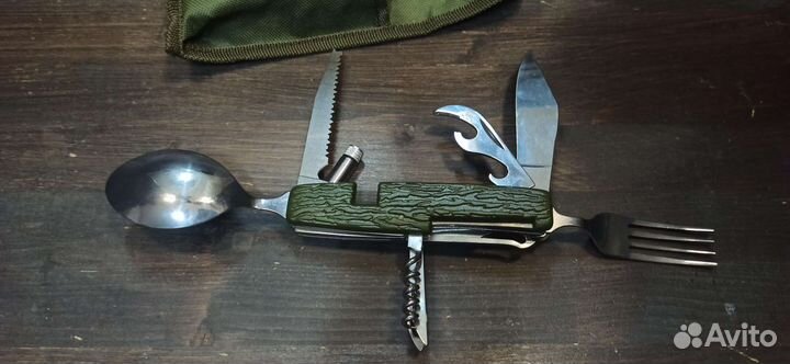 Мультитул Ложка Вилка + предметы