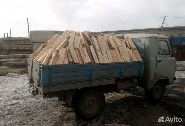 Дрова березовые колотые