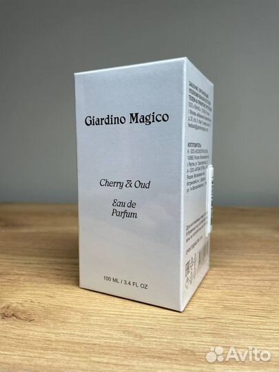 Парфюм Cherry & Oud Giardino Magico