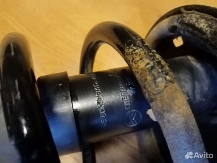 Амортизаторы перед. Рено логан1