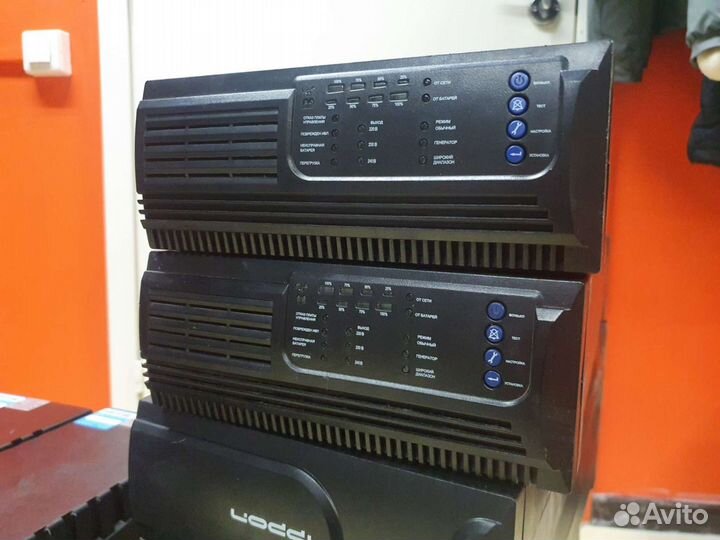 Ибп ippon 2000 + новые батареи много штук