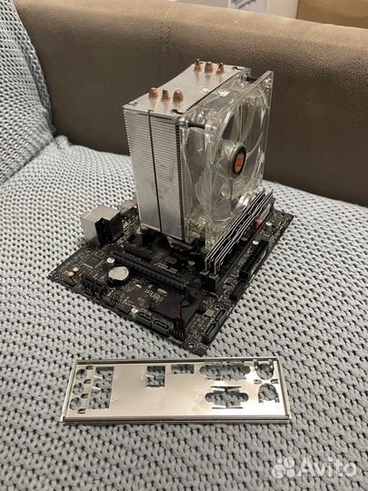 Комплект i5 9400f asus Prime h310m-r 16gb кулер