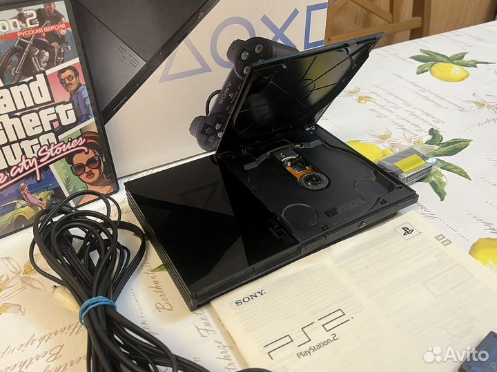 Sony playstation 2 ps2 slim прошитая